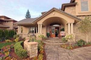 front door of a house