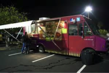 Food trucks offer quality and gourmet fare.