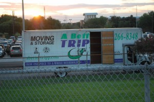 A Better Tripp Moving & Storage recently helped the Cy-Creek High School cheerleaders with their food drive.