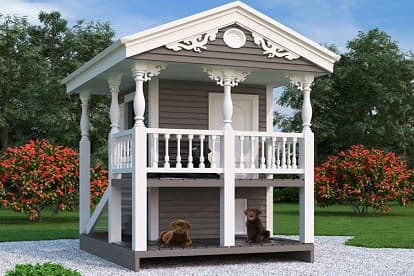 Outdoor dog house