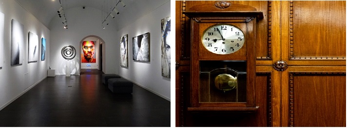 Artwork and Grandfather Clocks