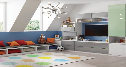 modern toy room layout